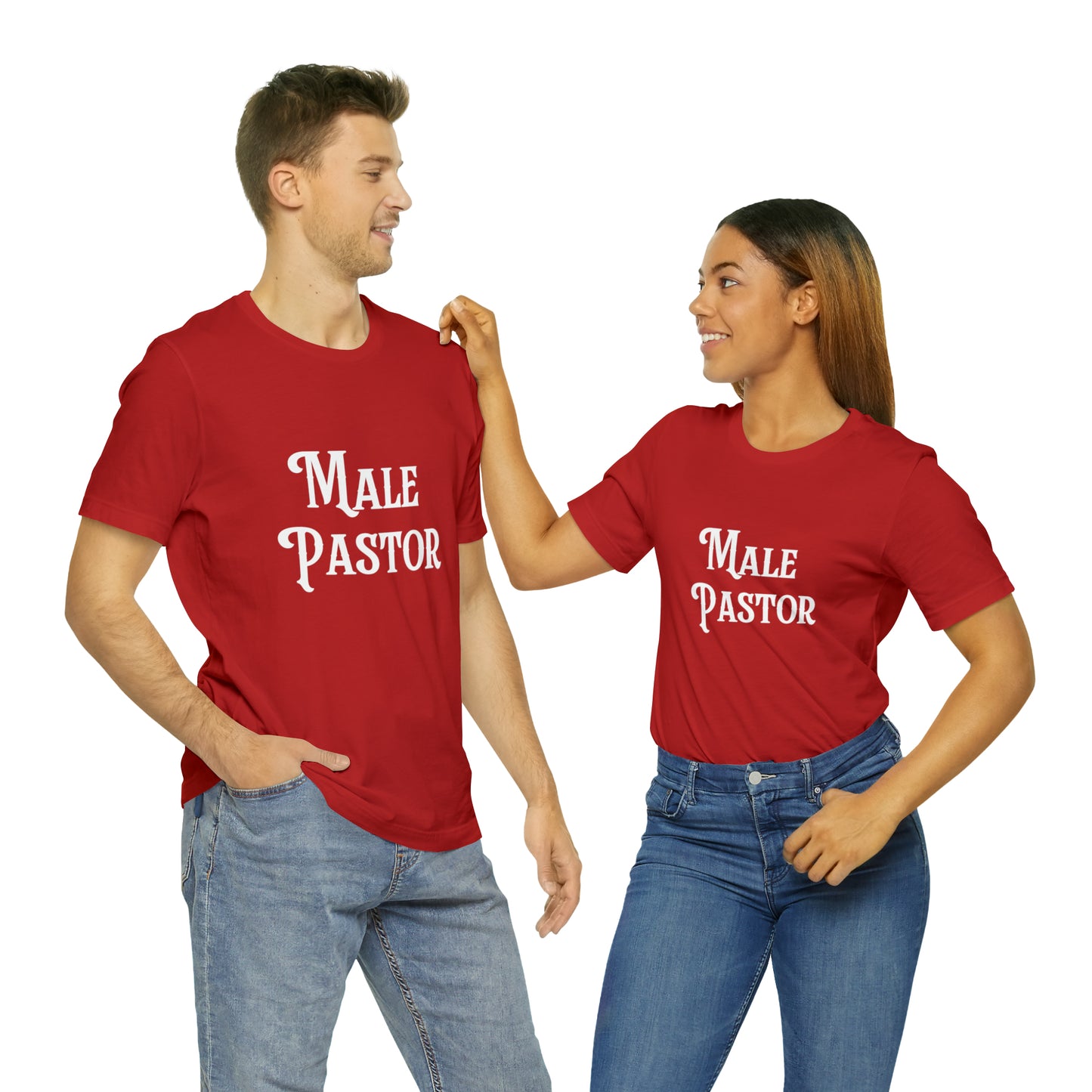 Male Pastor Unisex Jersey Short Sleeve Tee