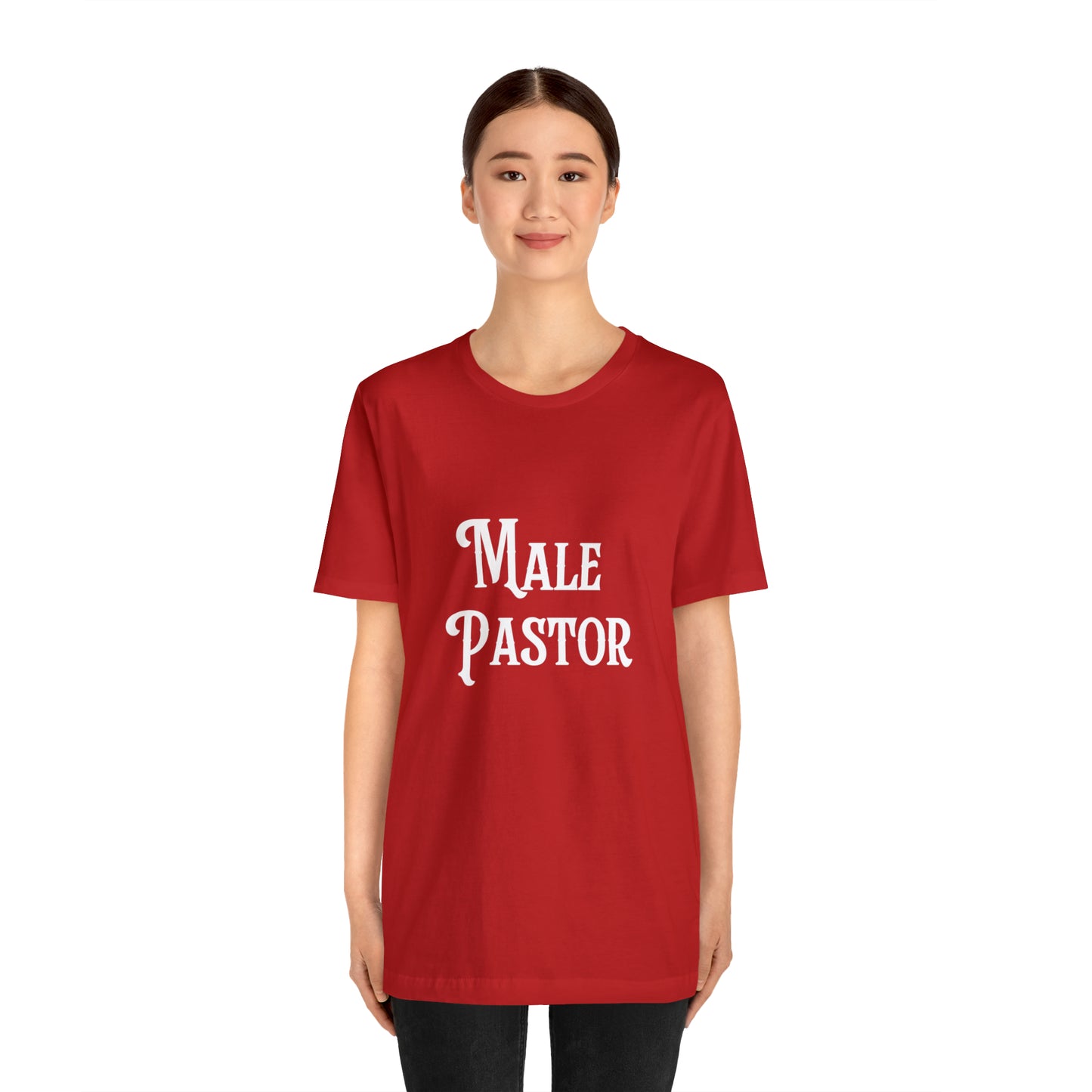 Male Pastor Unisex Jersey Short Sleeve Tee