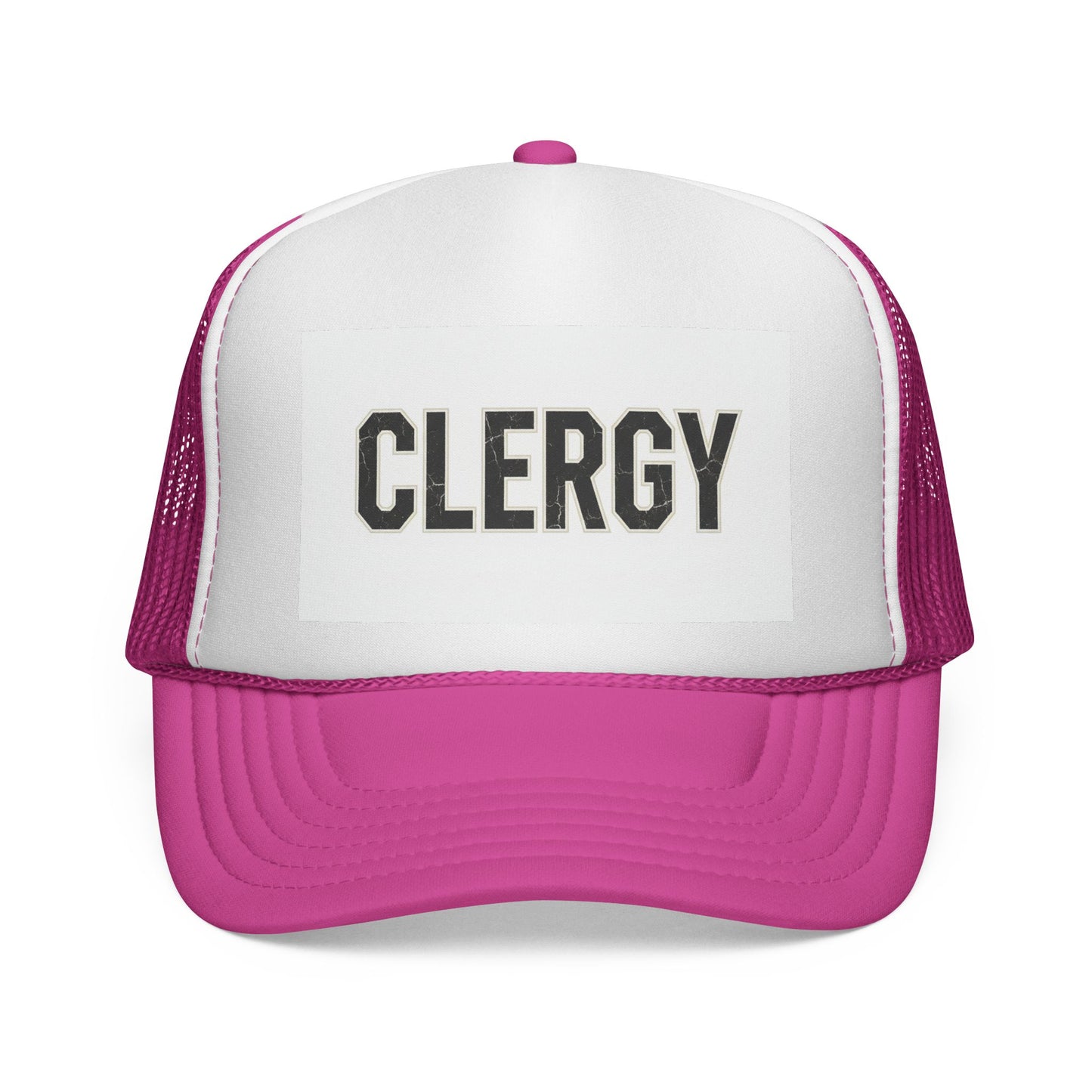 Clergy Trucker Hat — available in many colors; great for protests or demonstrations