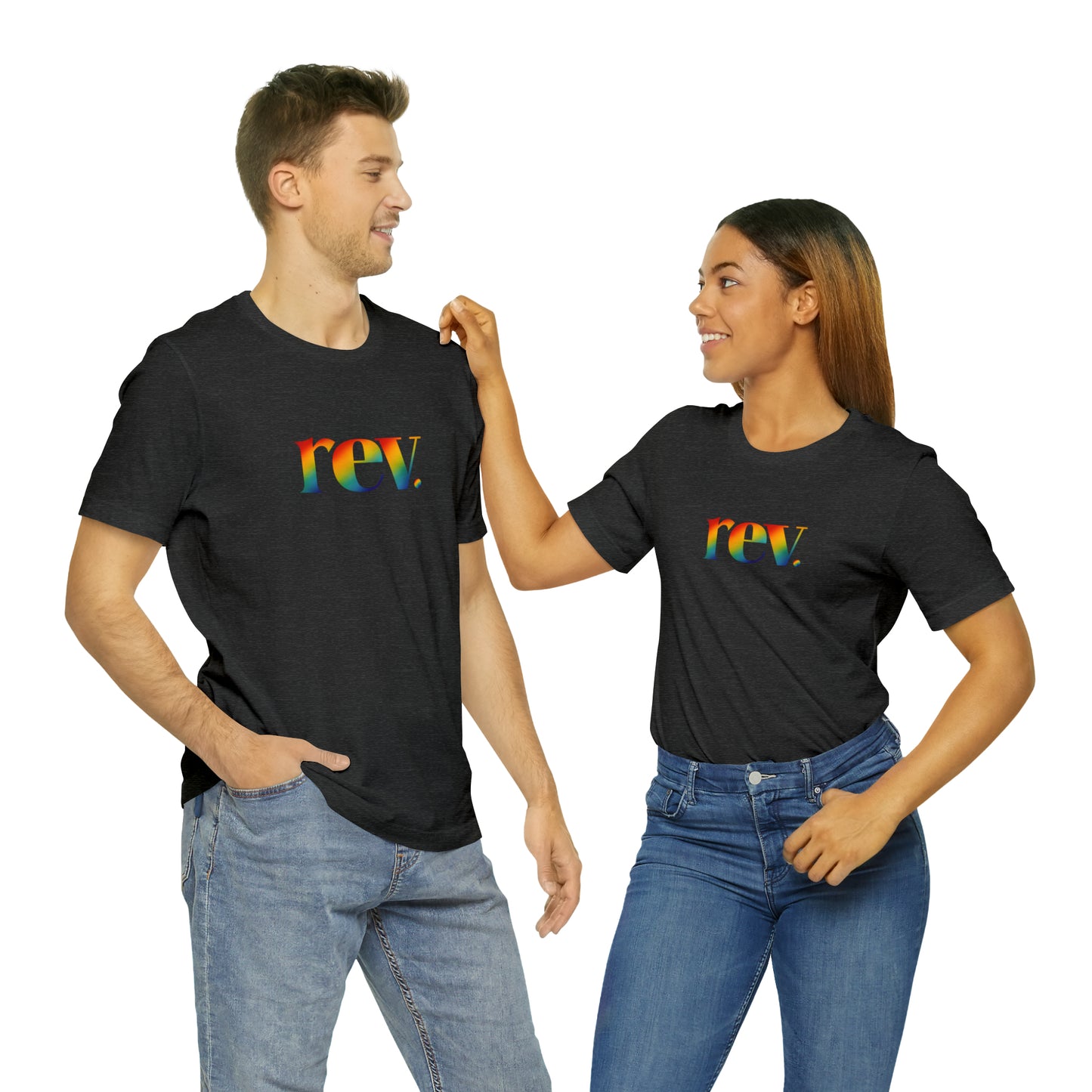 Pastor Shirt Rainbow Shirt for Clergy Minister Shirt Pride Shirt Pastor Clergy Pride Shirt Unisex Jersey Short Sleeve Tee