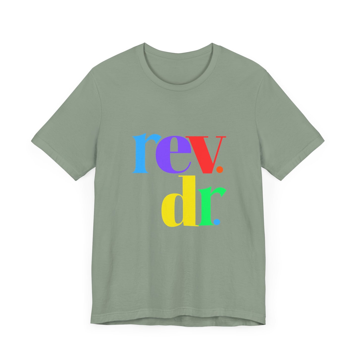 Reverend Dr Tshirt for Doctor of Ministry Reverend Dr Tee for Pastor Rev Dr Gift for Minister Unisex Jersey Short Sleeve Tee