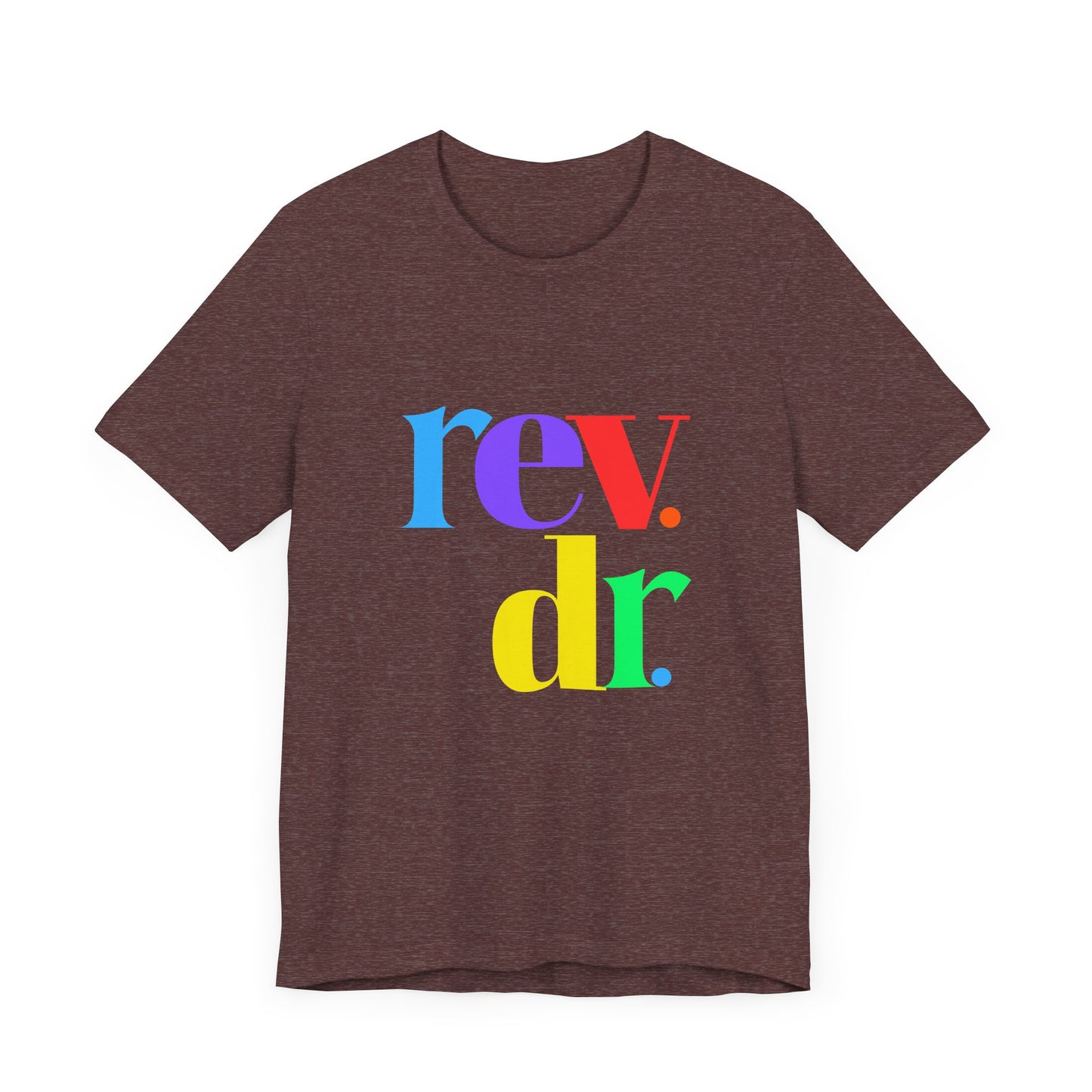 Reverend Dr Tshirt for Doctor of Ministry Reverend Dr Tee for Pastor Rev Dr Gift for Minister Unisex Jersey Short Sleeve Tee