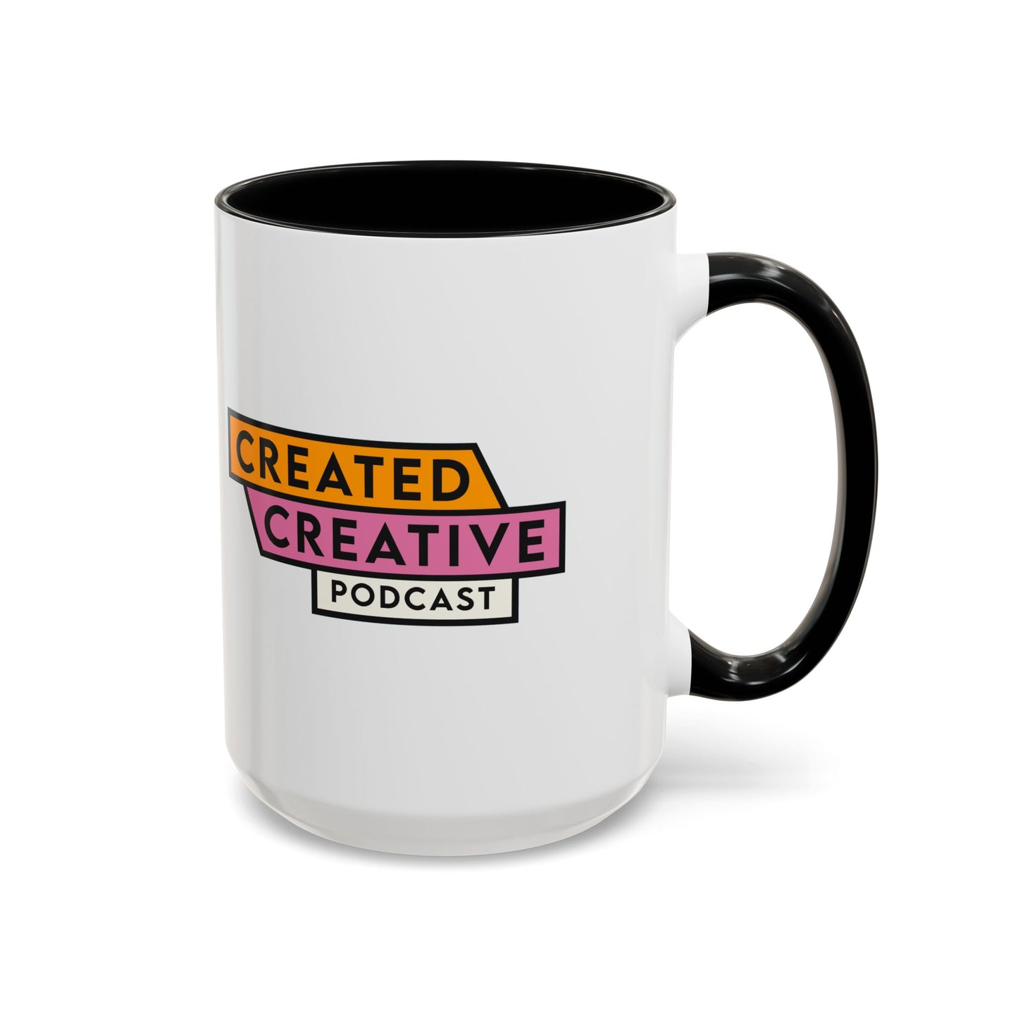 Created Creative Podcast Accent Coffee Mug — Dawn Trautman & Ruth Hetland (11/15oz)