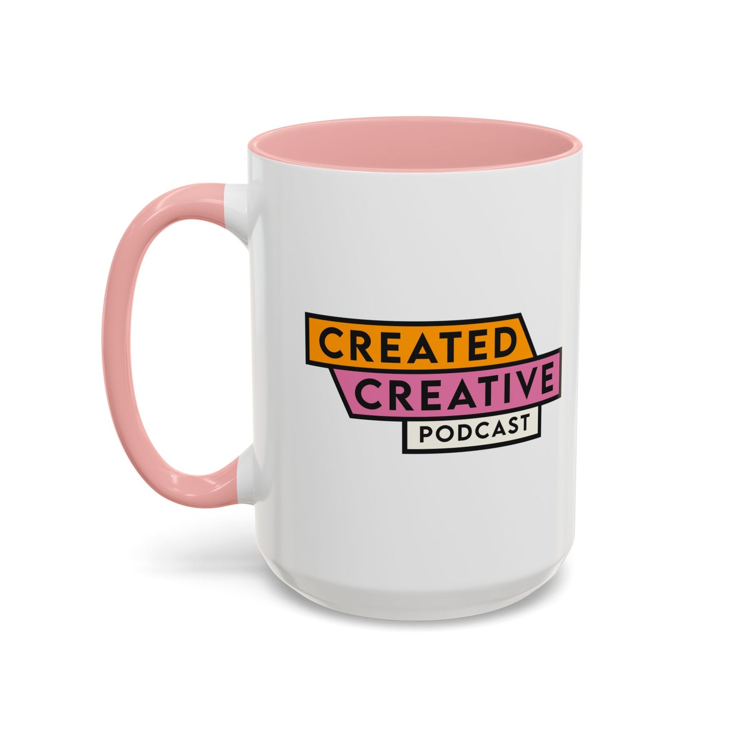 Created Creative Podcast Accent Coffee Mug — Dawn Trautman & Ruth Hetland (11/15oz)