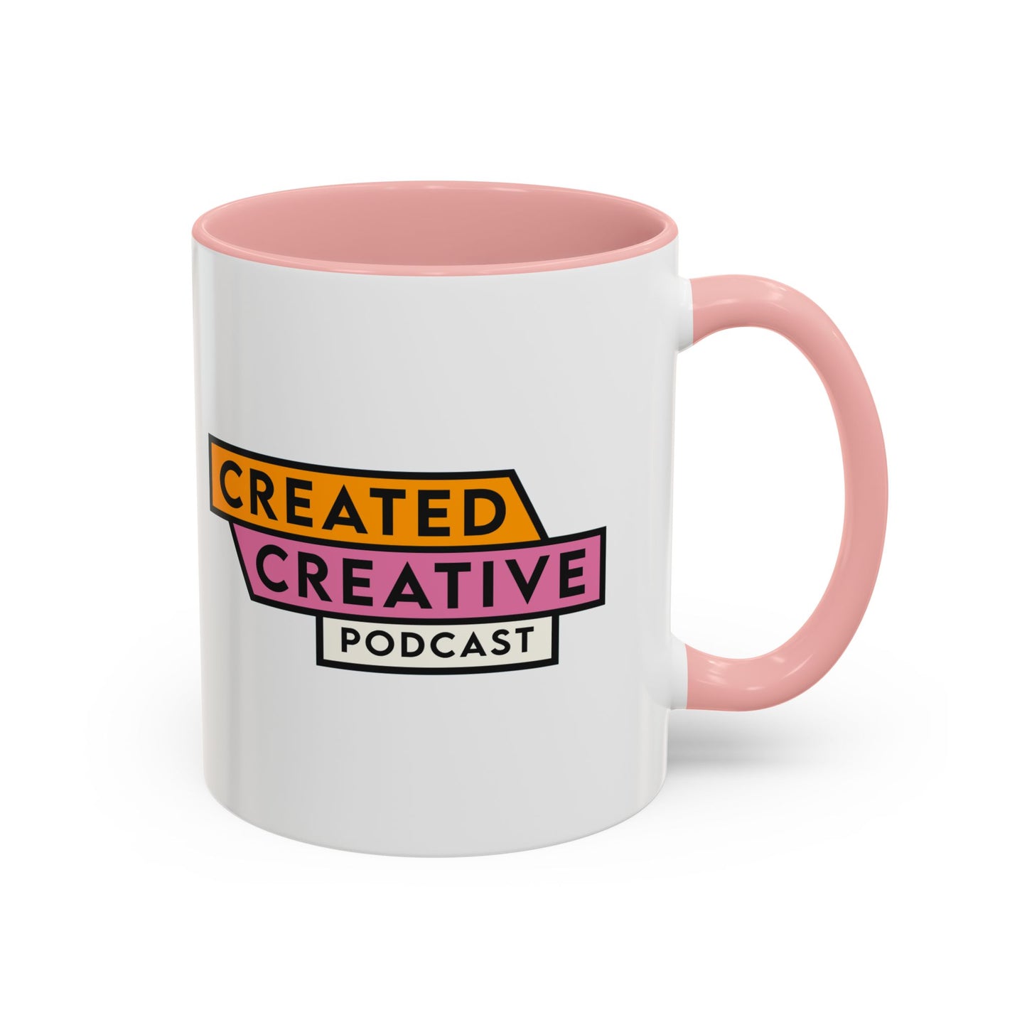 Created Creative Podcast Accent Coffee Mug — Dawn Trautman & Ruth Hetland (11/15oz)