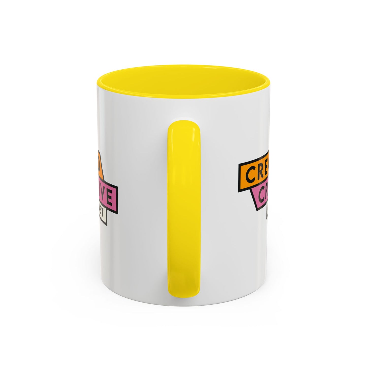 Created Creative Podcast Accent Coffee Mug — Dawn Trautman & Ruth Hetland (11/15oz)