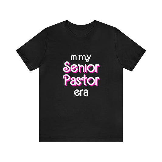 Senior Pastor Short Sleeve Tee Senior Pastor Shirt Senior Pastor Tshirt for Senior Pastor Gift