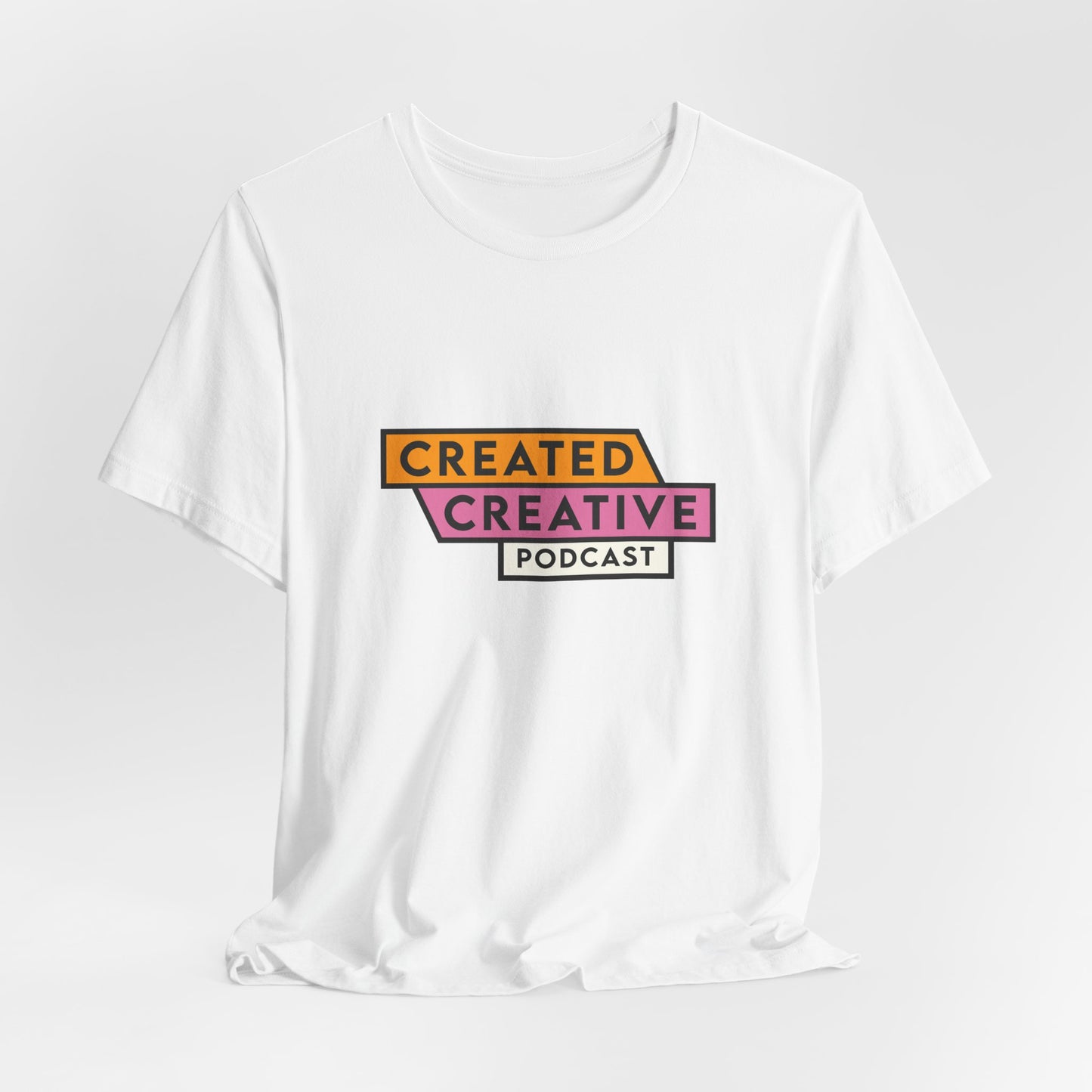 Creative + Spirituality Podcast T-Shirt — "Created Creative" Hosts Dawn & Ruth (Since 2023)