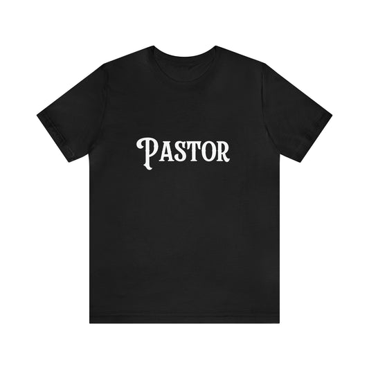Pastor Shirt Unisex Jersey Short Sleeve Tee Clergy Shirt Minister Tshirt