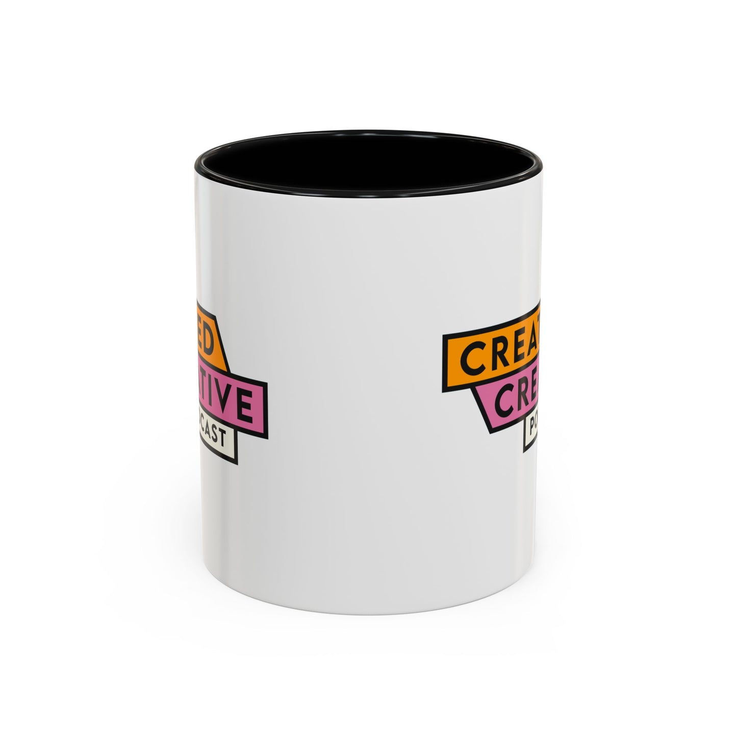 Created Creative Podcast Accent Coffee Mug — Dawn Trautman & Ruth Hetland (11/15oz)