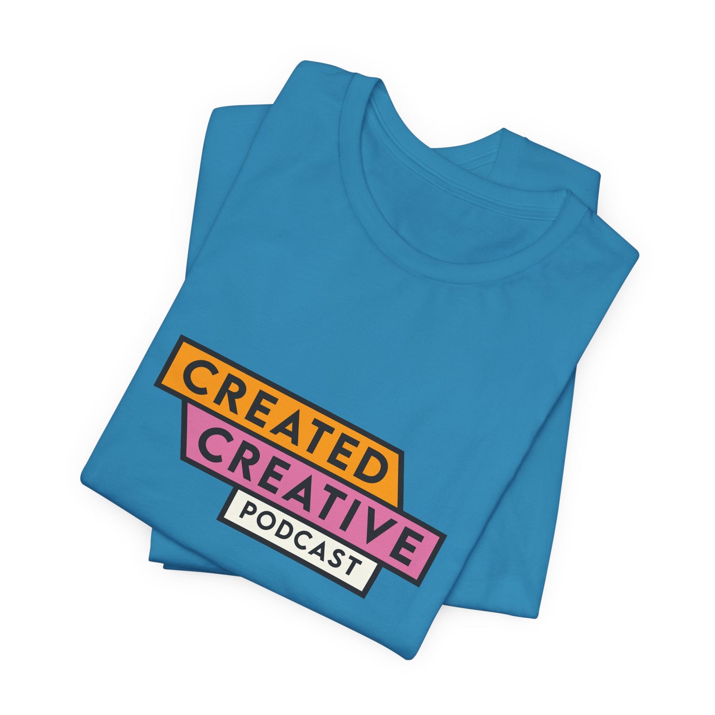 Creative + Spirituality Podcast T-Shirt — "Created Creative" Hosts Dawn & Ruth (Since 2023)