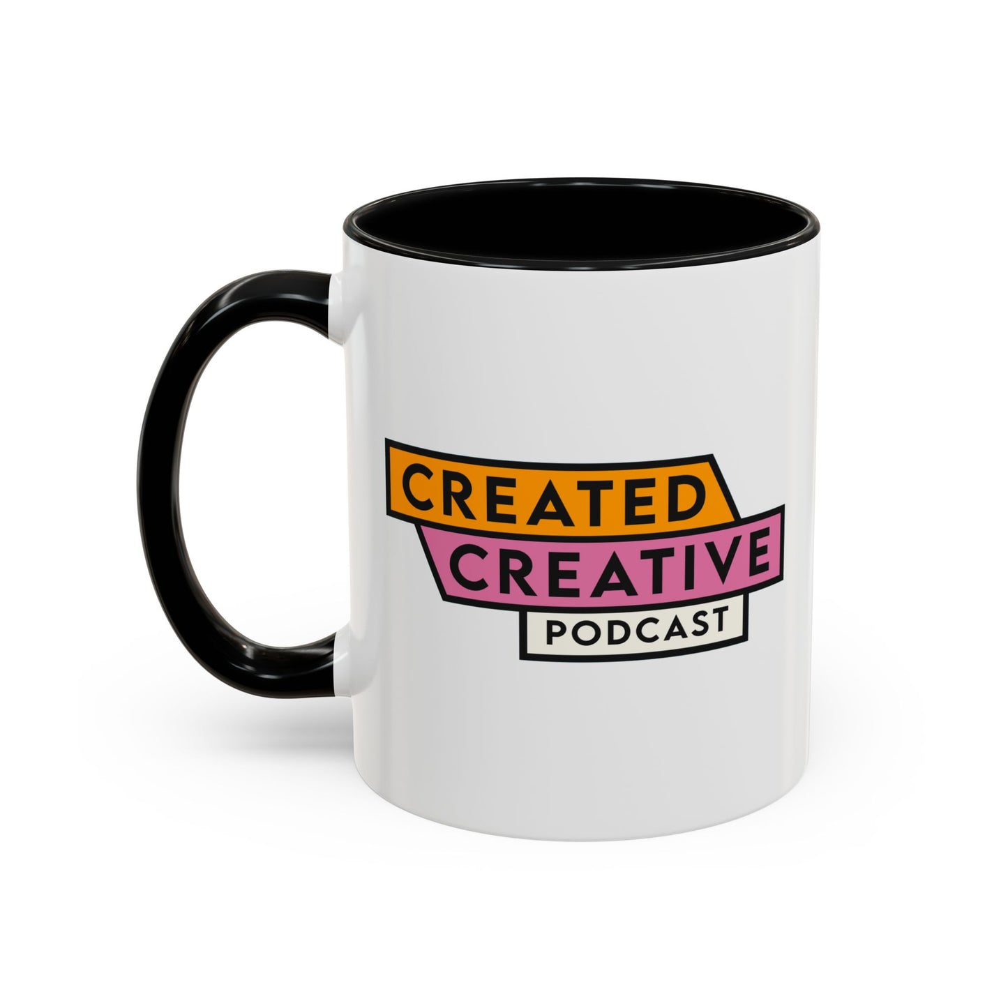 Created Creative Podcast Accent Coffee Mug — Dawn Trautman & Ruth Hetland (11/15oz)