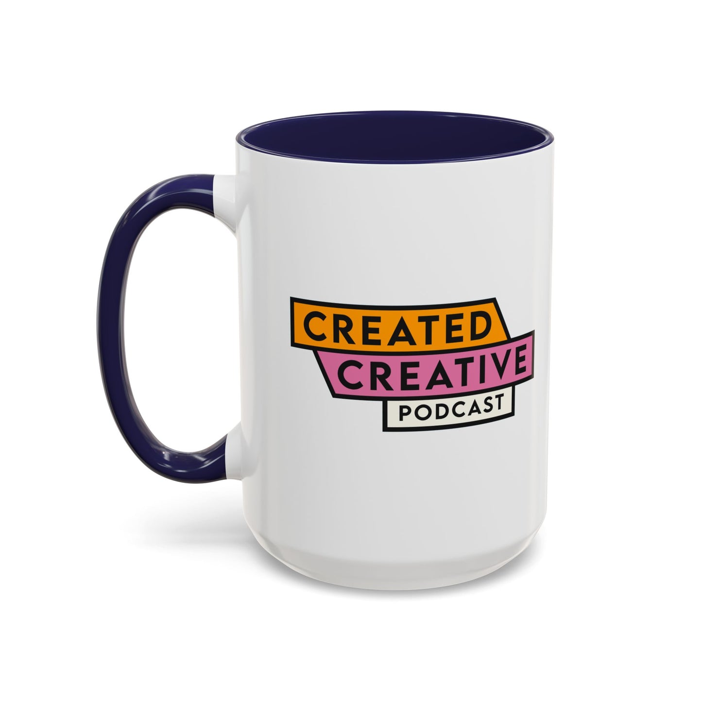 Created Creative Podcast Accent Coffee Mug — Dawn Trautman & Ruth Hetland (11/15oz)