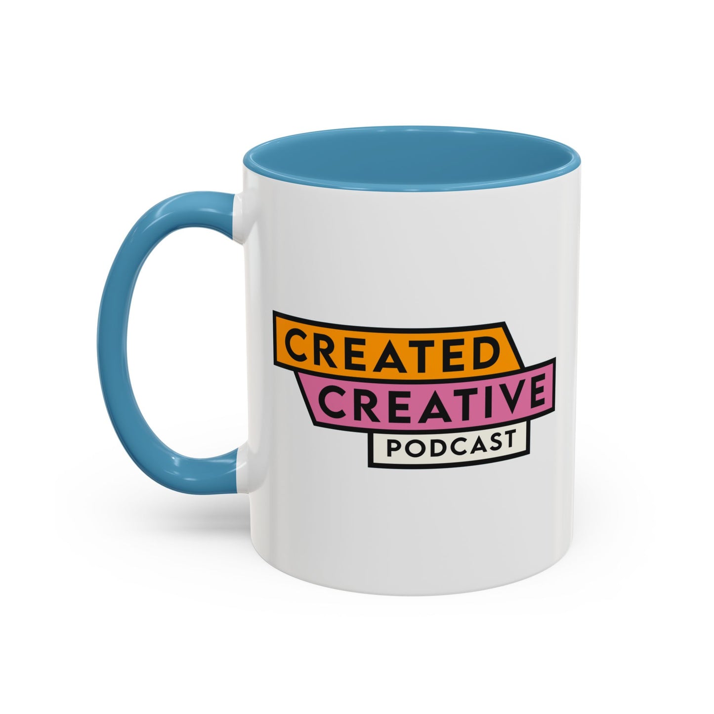 Created Creative Podcast Accent Coffee Mug — Dawn Trautman & Ruth Hetland (11/15oz)