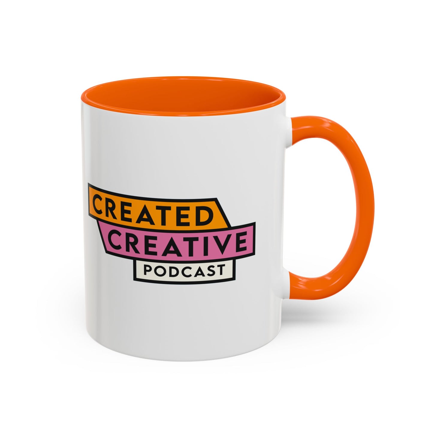 Created Creative Podcast Accent Coffee Mug — Dawn Trautman & Ruth Hetland (11/15oz)