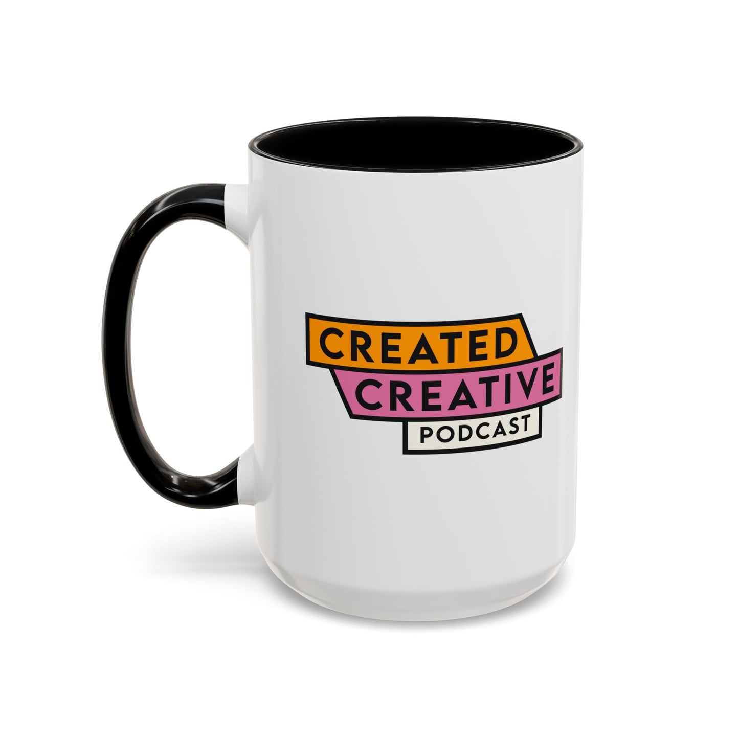 Created Creative Podcast Accent Coffee Mug — Dawn Trautman & Ruth Hetland (11/15oz)