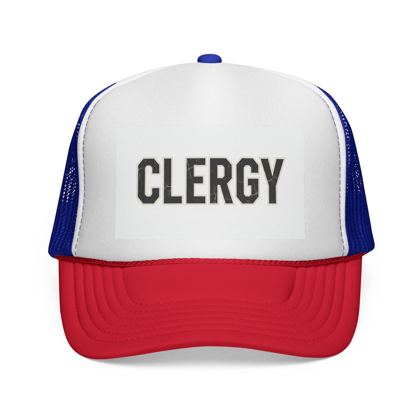 Clergy Trucker Hat — available in many colors; great for protests or demonstrations