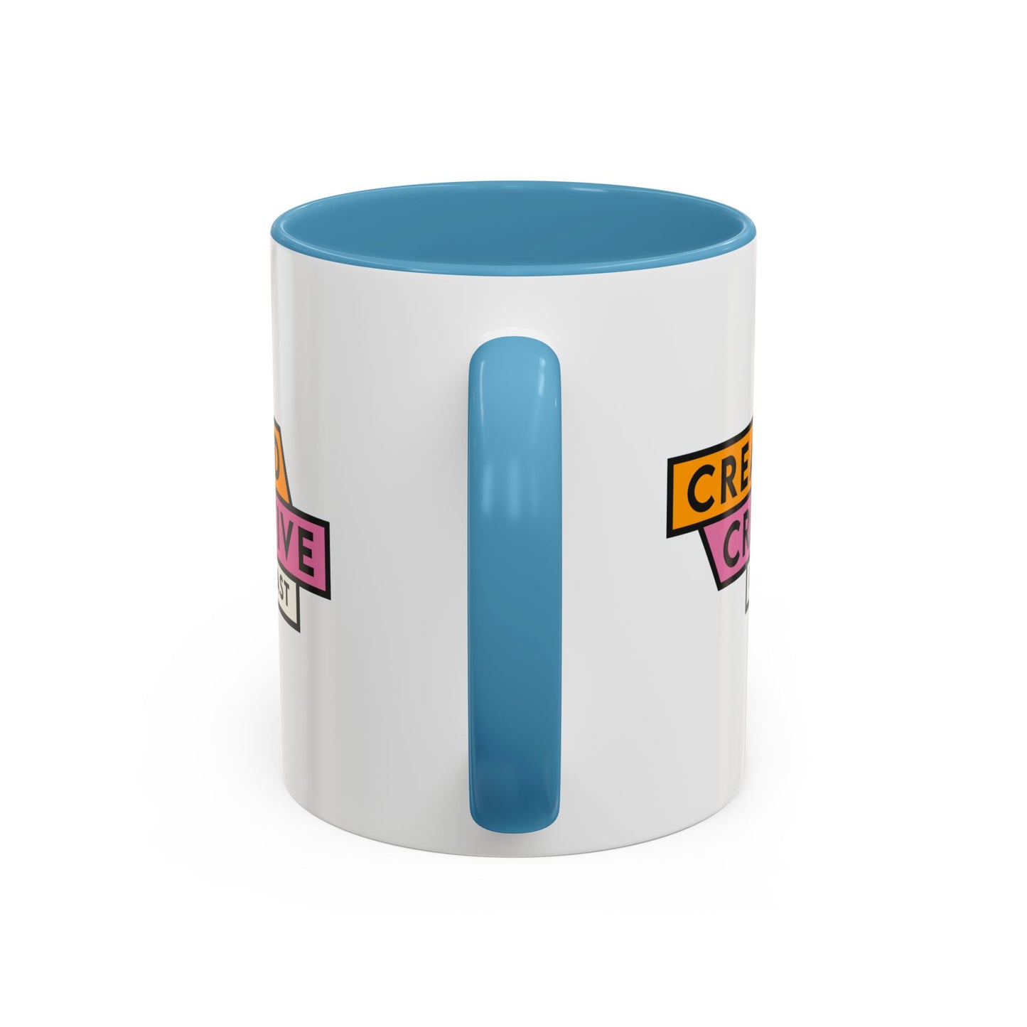 Created Creative Podcast Accent Coffee Mug — Dawn Trautman & Ruth Hetland (11/15oz)
