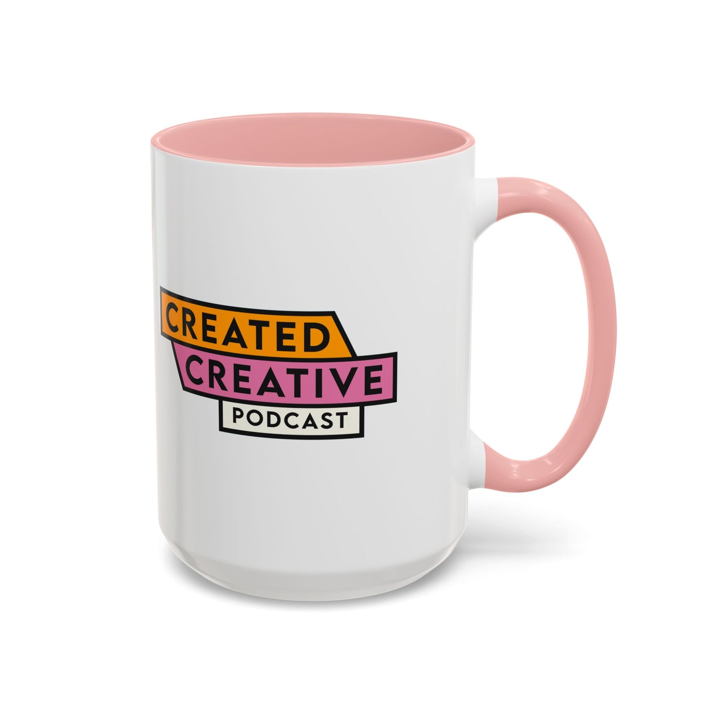 Created Creative Podcast Accent Coffee Mug — Dawn Trautman & Ruth Hetland (11/15oz)