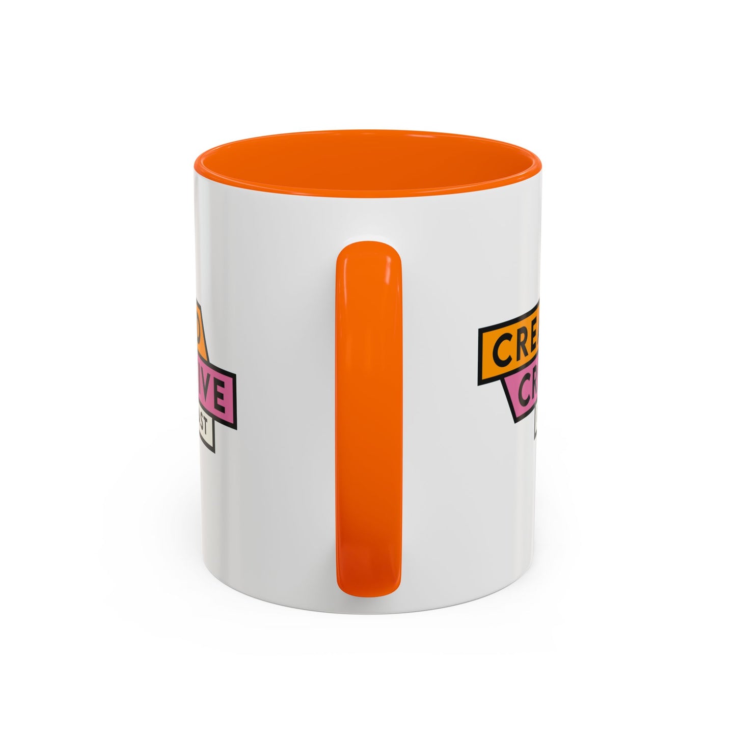 Created Creative Podcast Accent Coffee Mug — Dawn Trautman & Ruth Hetland (11/15oz)