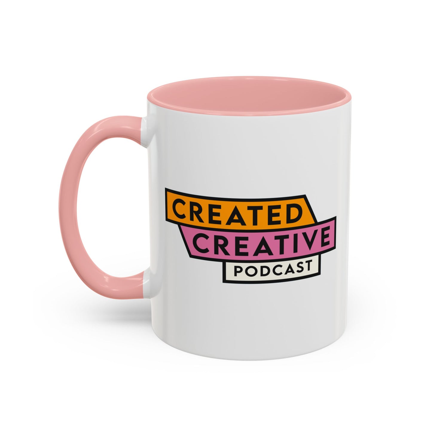 Created Creative Podcast Accent Coffee Mug — Dawn Trautman & Ruth Hetland (11/15oz)