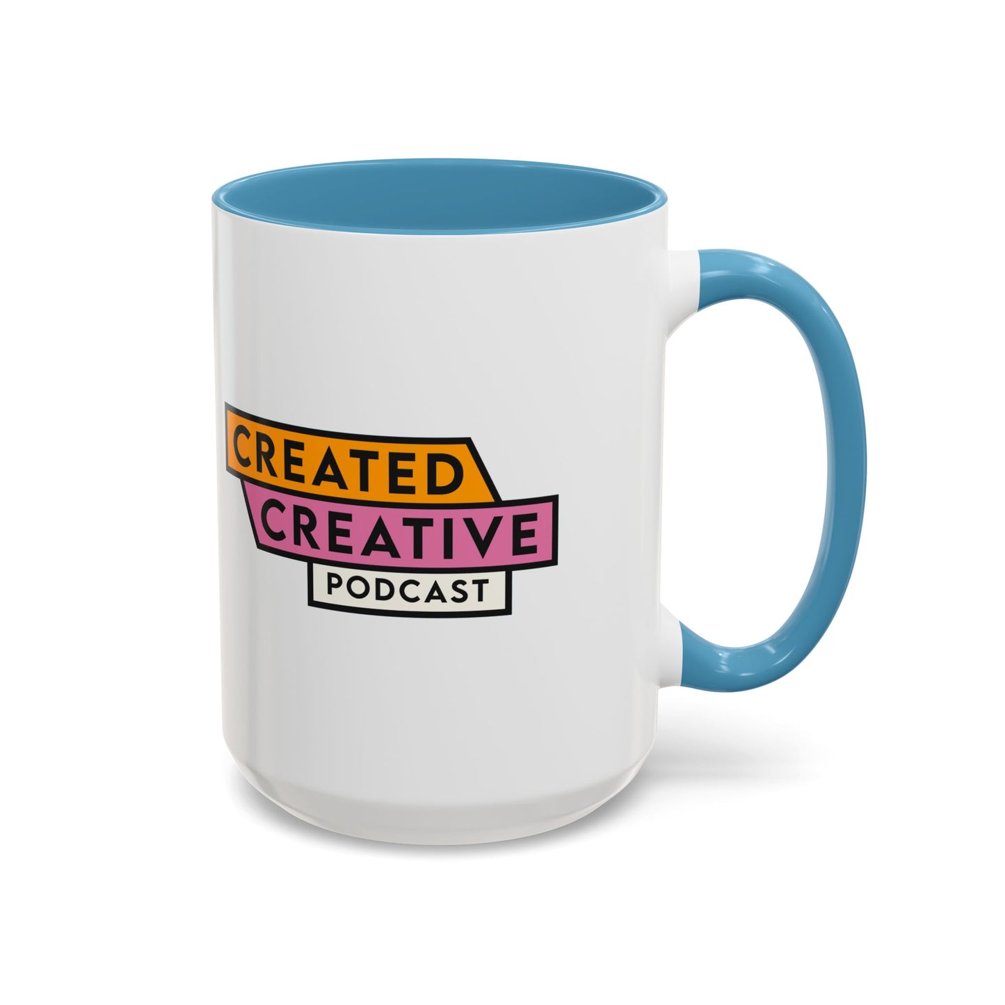 Created Creative Podcast Accent Coffee Mug — Dawn Trautman & Ruth Hetland (11/15oz)