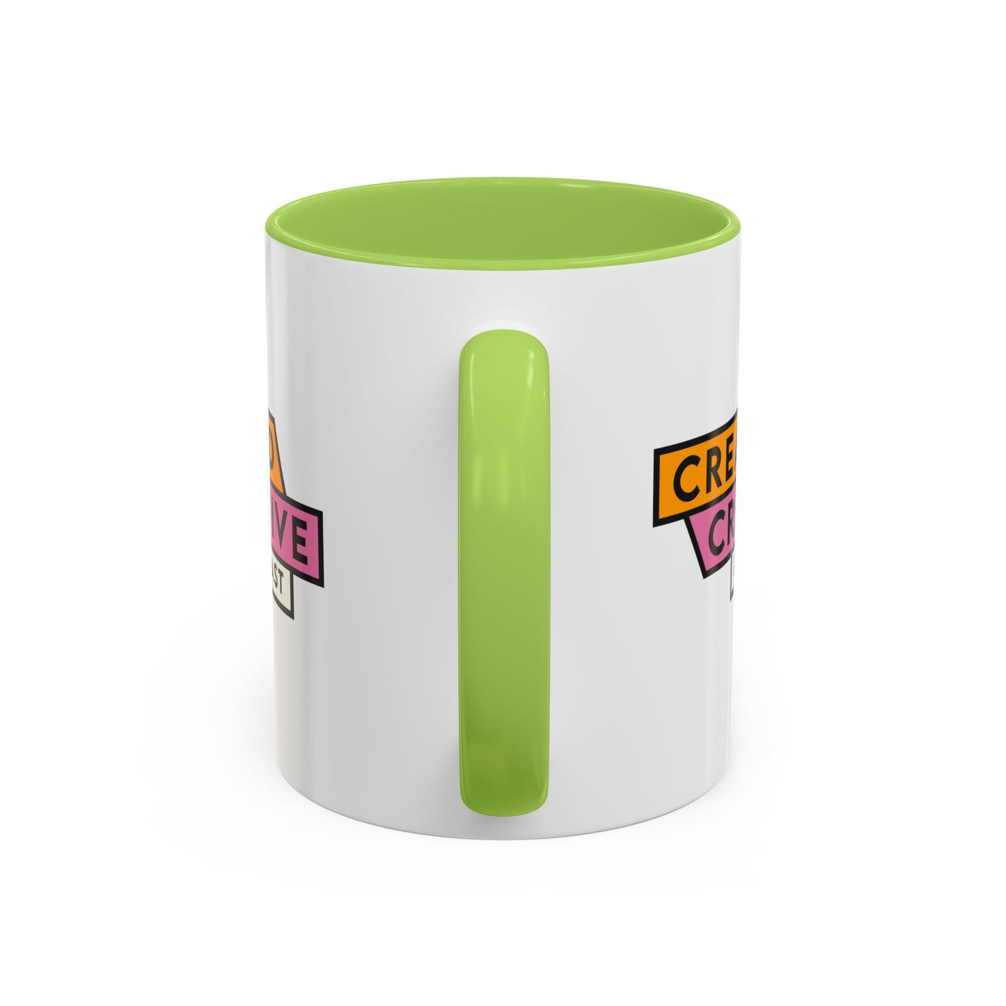 Created Creative Podcast Accent Coffee Mug — Dawn Trautman & Ruth Hetland (11/15oz)