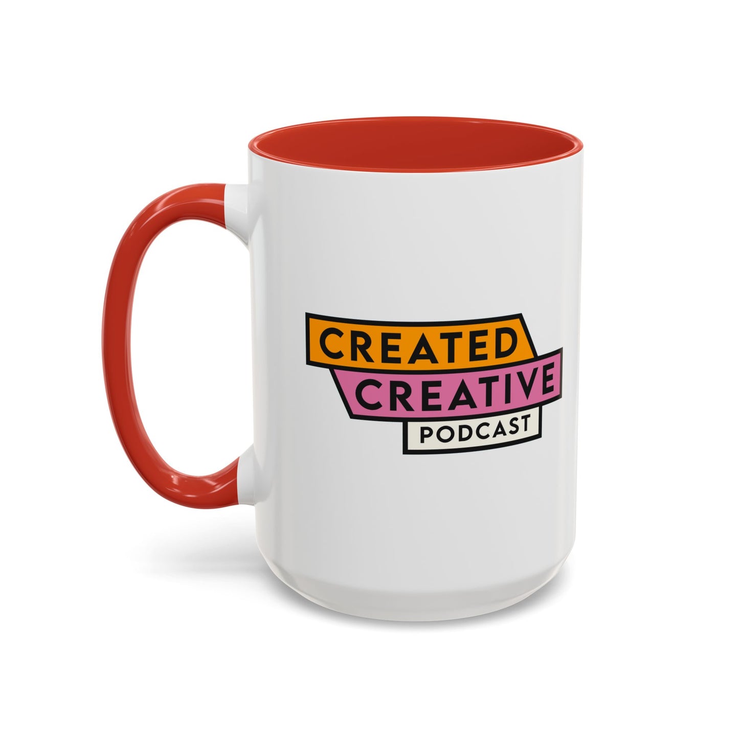 Created Creative Podcast Accent Coffee Mug — Dawn Trautman & Ruth Hetland (11/15oz)