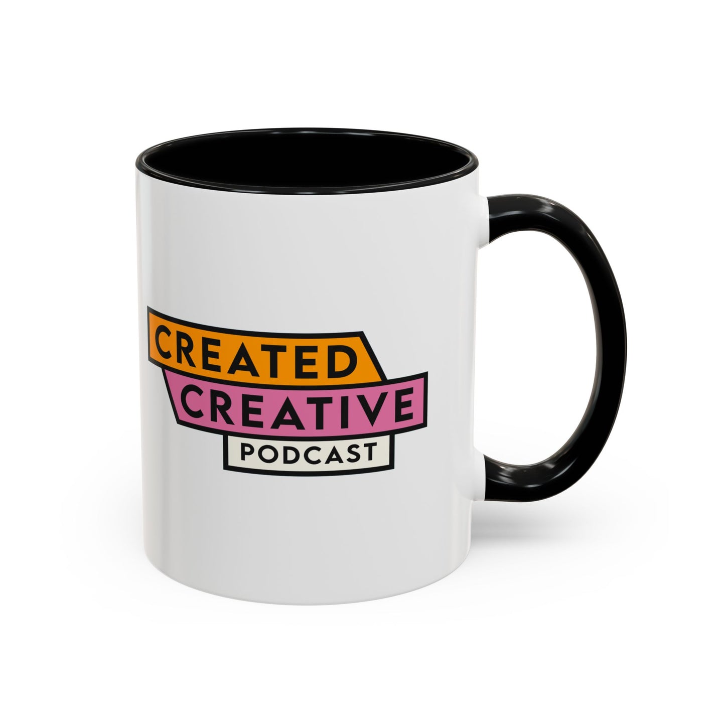 Created Creative Podcast Accent Coffee Mug — Dawn Trautman & Ruth Hetland (11/15oz)