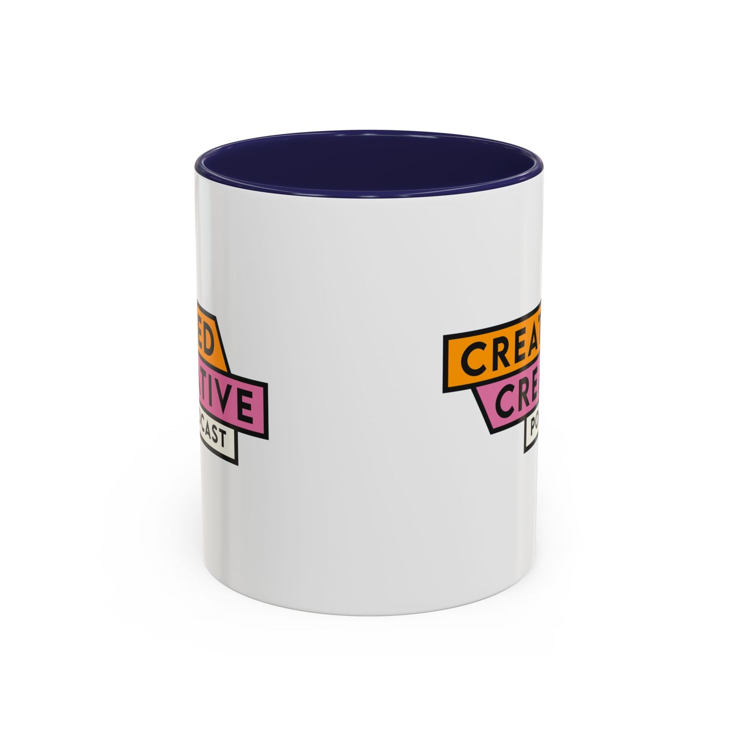 Created Creative Podcast Accent Coffee Mug — Dawn Trautman & Ruth Hetland (11/15oz)